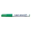 3086120017446-BIC VELLEDA 1741 - 4 Marqueurs - effaçables - pour tableau blanc - noir, rouge, bleu, vert - 1.4 mm--2