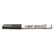 3086120017446-BIC VELLEDA 1741 - 4 Marqueurs - effaçables - pour tableau blanc - noir, rouge, bleu, vert - 1.4 mm--4
