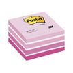 4001895871351-Post-it - Bloc Cube - 450 feuilles - 76 x 76 mm - couleurs assorties rose Light plaisir-P_79351002_2-1