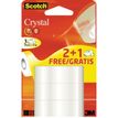 4046719376537-Ruban Scotch Crystal - 19 mm x 15 m - 2 rouleaux + 1 gratuit-P_79351014_1-0