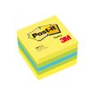 2012346011273-Post-it - Mini Bloc Cube citron - jaune/vert/bleu - 400 feuilles - 51 x 51 mm-P_79351072_1-0