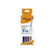 3086120017248-BIC VELLEDA 1721 - Pack de 4 marqueurs effaçables - pointe fine - couleurs assorties-P_79351088_18-16