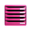 9002493421738-Exacompta BIG-BOX PLUS Classic - Bloc de classement 5 tiroirs - Framboise-P_79351169_2-1