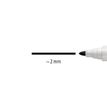 4007817328859-STAEDTLER LUMOCOLOR 351 - Marqueur effaçable - pointe ogive - noir--4