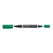 4007817348024-STAEDTLER LUMOCOLOR Duo - Marqueur permanent - double pointe fine et moyenne - vert-P_79352481_2-1