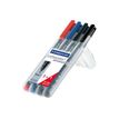 4007817319123-STAEDTLER Lumocolor 318 - Pack de 4 marqueurs permanents (format spécial) - pointe fine - -P_79352509_2-1