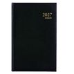 5412303001311-Agenda Lima Saturnus - 2 jours par page - 13,3 x 20,8 cm - noir - Brepols--0