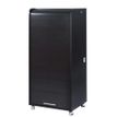 3253311400015-Armoire haute à rideaux ORGA - 2 tiroirs - H140 cm - Noir-P_79355311_4-2