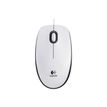 Logitech M100 - souris filaire - blanc