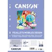 3148950061119-Canson - 50 feuilles à dessin - A4 - 90G - blanc--0