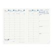 2012347239898-Agenda Equology - 1 semaine sur 2 pages - 10 x 15 cm - rouge - Quo Vadis-P_79359184_1-1