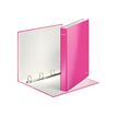 4002432394579-Leitz WOW - Classeur à anneaux - Dos 40 mm - A4 Maxi - pour 250 feuilles - rose métallis