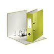 4002432394692-Leitz WOW 180° - Classeur à levier - Dos 80 mm - A4 - pour 600 feuilles - vert métallis