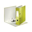 4002432394692-Leitz WOW 180° - Classeur à levier - Dos 80 mm - A4 - pour 600 feuilles - vert métallis