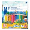 STAEDTLER Noris club - 24 Crayons de couleur aquarellables