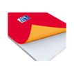 3020120815374-Oxford 10 Blocs Orange - A6 - 160 pages - Petits carreaux - couverture rouge-P_79360642_3-2
