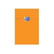 Oxford - Pack de 10 Blocs notes - 8,5 x 12 cm - 160 pages - petits carreaux - 80g - orange