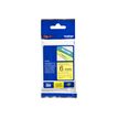 4977766686624-Brother TZe611 - Ruban d'étiquettes auto-adhésives - 1 rouleau (6 mm x 8 m) - fond jaune -P_79360932_2-2