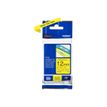 4977766686686-Brother TZe631 - Ruban d'étiquettes auto-adhésives - 1 rouleau (12 mm x 8 m) - fond jaune-P_79360933_1-3