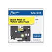 4977766686716-Brother TZe641 - Ruban d'étiquettes auto-adhésives - 1 rouleau (18 mm x 8 m) - fond jaun-P_79360934_10-4
