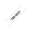 4977766685221-Brother TZe231S - Ruban d'étiquettes auto-adhésives - 1 rouleau (12 mm x 8 m) - fond bla-P_79360939_15-6