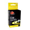 Cartouche remanufacturée Canon PG-40 - noir - Uprint