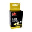 UPrint C-512B - 18 ml - negro - compatible - refabricado - cartucho de tinta (alternativa para: Canon PG-512) - para Canon PIXMA MP230, MP252, MP270, MP280, MP282, MP495, MP499, MX350, MX360, MX410, MX420