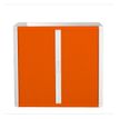 3660141930221-Armoire basse à rideaux EASY OFFICE - 110 x 104 x 41,5 cm - Corps et poignée blanc - Ride-P_79362572_1-0