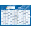3371017523583-Quo Vadis - Calendrier horizontal 13 mois sur 1 face - 43 x 65 cm - bleu--0