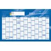 3371017523583-Quo Vadis - Calendrier mural - Français - Classic - Bleu - 13 mois de janvier à janvier - 65x40,5 cm - Papier Clairefontaine blanc - Fabri--0