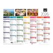 Quo Vadis - Calendrier Fantaisie 7 mois par face - 21 x 27 cm - Tradition