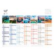 3371017523644-Quo Vadis - Calendrier Fantaisie 7 mois par face - 43 x 33,5 cm - Terre--1