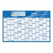 3371017523583-Quo Vadis - Calendrier mural - Français - Classic - Bleu - 13 mois de janvier à janvier - 65x40,5 cm - Papier Clairefontaine b-P_79364635_2-1