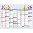 3660942032582-Calendrier Multicolore 55 x 40,5 cm - 16 mois - Exacompta-P_79365167_1-0