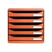 9002493421752-Exacompta BIG-BOX PLUS Classic - Bloc de classement 5 tiroirs - Orange-P_79365763_1-0