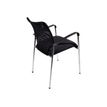 3760185023177-Chaise TOULA - accoudoirs intégrés - noir-P_79365958_3-2