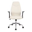 3397701921527-Fauteuil de bureau BRONTES - accoudoirs rabattables - appui-tête intégré - blanc-P_79366942_2-1