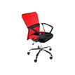 3760185023030-OfficePro LOUVOIS - Fauteuil - accoudoirs - maille - noir, rouge-P_79366944_1-0