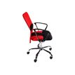 3760185023030-OfficePro LOUVOIS - Fauteuil - accoudoirs - maille - noir, rouge-P_79366944_4-3