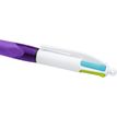 3086123372405-BIC 4 Couleurs Grip Fun - Stylo à bille 4 couleurs - au choix : rose, turquoise, violet, v-P_79366984_3-2