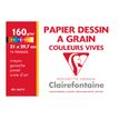 3329680967791-Clairefontaine Etival - Pochette papier à dessin - 12 feuilles - A4 - 160 gr - couleurs vi-P_79367746_1-0