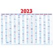 3664447125732-Oberthur Classique - Calendrier 12 mois par face - 41 x 57 cm-P_79368453_1-0