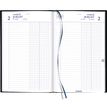 5412303133609-Agenda de la banque large Lima Jupiter 2nd volume - 1 jour sur 2 pages - 17 x 27 cm - noir - Brepols--1