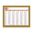3660942002486-Calendrier Tricolore - 6 mois par face - 18 x 13,5 cm - Exacompta--0