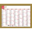 3660942002493-Calendrier Tricolore - 7 mois par face - 29,5 x 22 cm - Exacompta--1