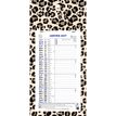 3660942004336-Calendrier mensuel avec feuillets détachables 13 x 23 cm sur plaque décors Urban Roar 16 x 33 cm  - disponible dans différentes cou--0
