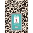 3660942004602-Ephéméride neutre 6,5 x 9,7 cm sur plaque décors Urban Roar 14,5 x 21,5 cm  - Exacompta--0