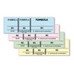 3130631965007-Bloc Tombola – 100 Feuillets Numérotés, 3 Volets, 4,8×15 cm – Couleurs Assorties-P_79369926_21-10