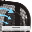 0043859600434-Fellowes Office Suites - Support dorsal en maille - compatible avec tout type de chaises-P_79371127_5-3