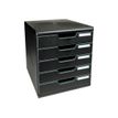 9002493422728-Exacompta Modulo Ecoblack - Module de classement 5 tiroirs - noir-P_79372528_2-1